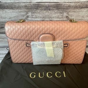 Brand New Gucci Large Emily in Pink!